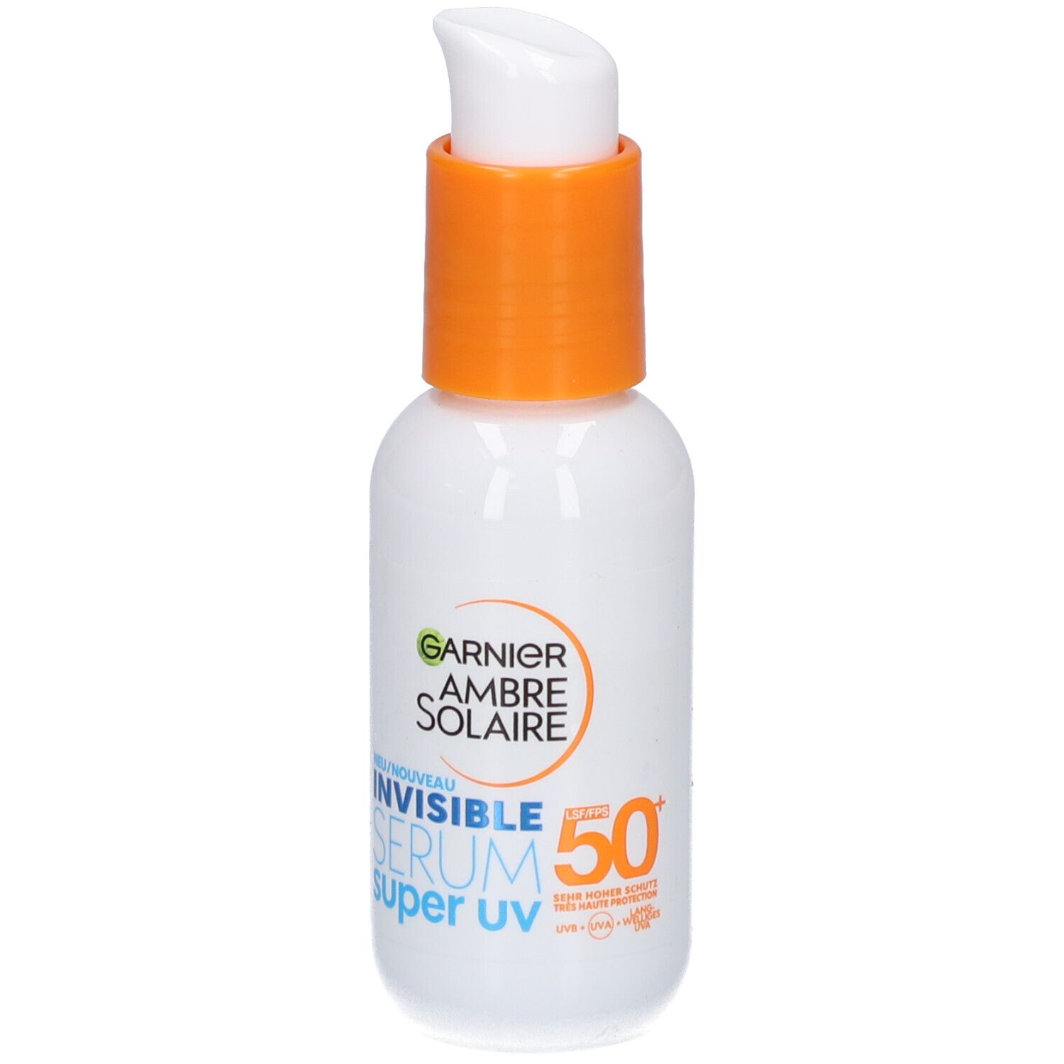 Garnier Serum mit Lichtschutzfaktor 50+, UVA- und UVB-Schutz, Für alle Hauttypen