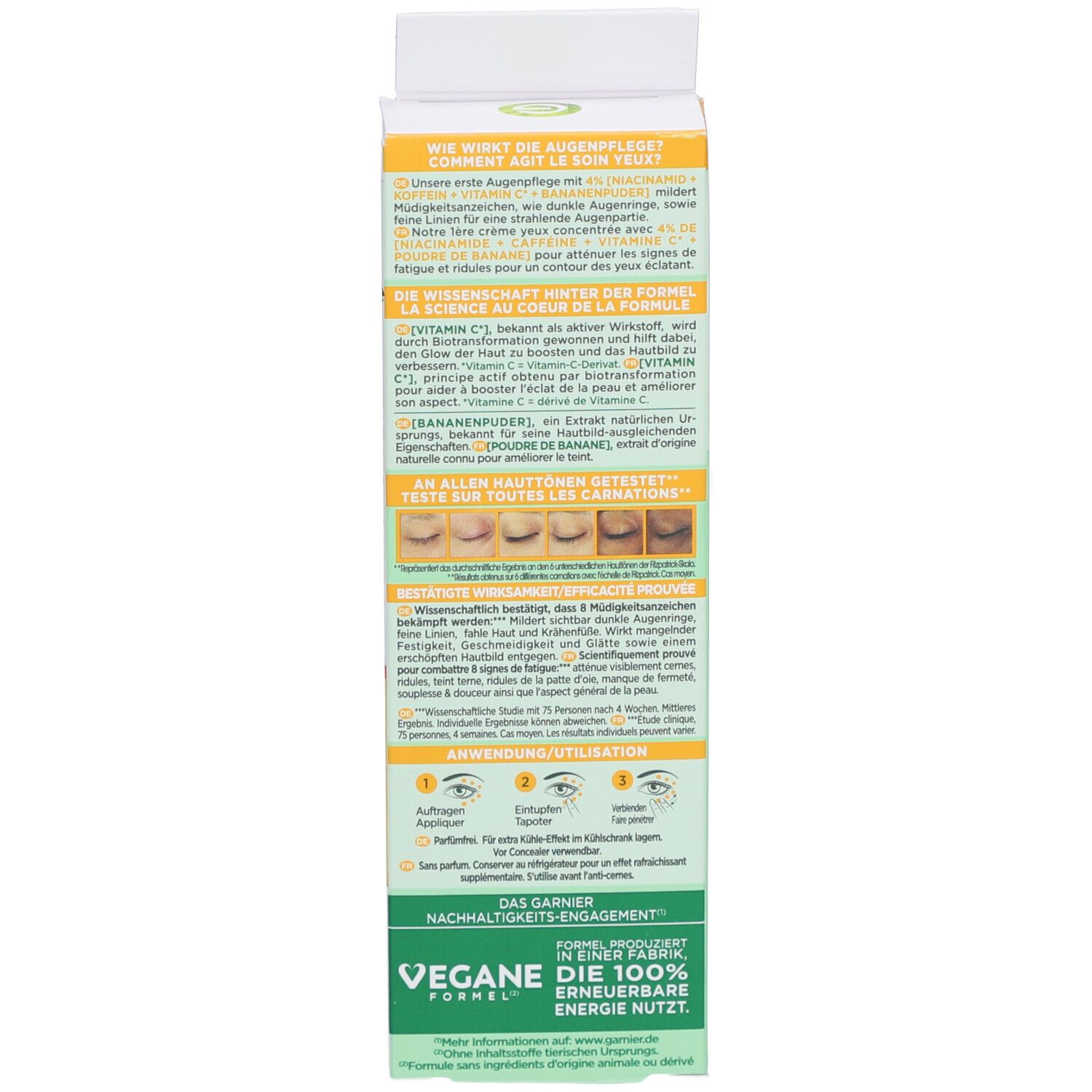 Garnier Anti-Müdigkeit Augencreme mit Vitamin C