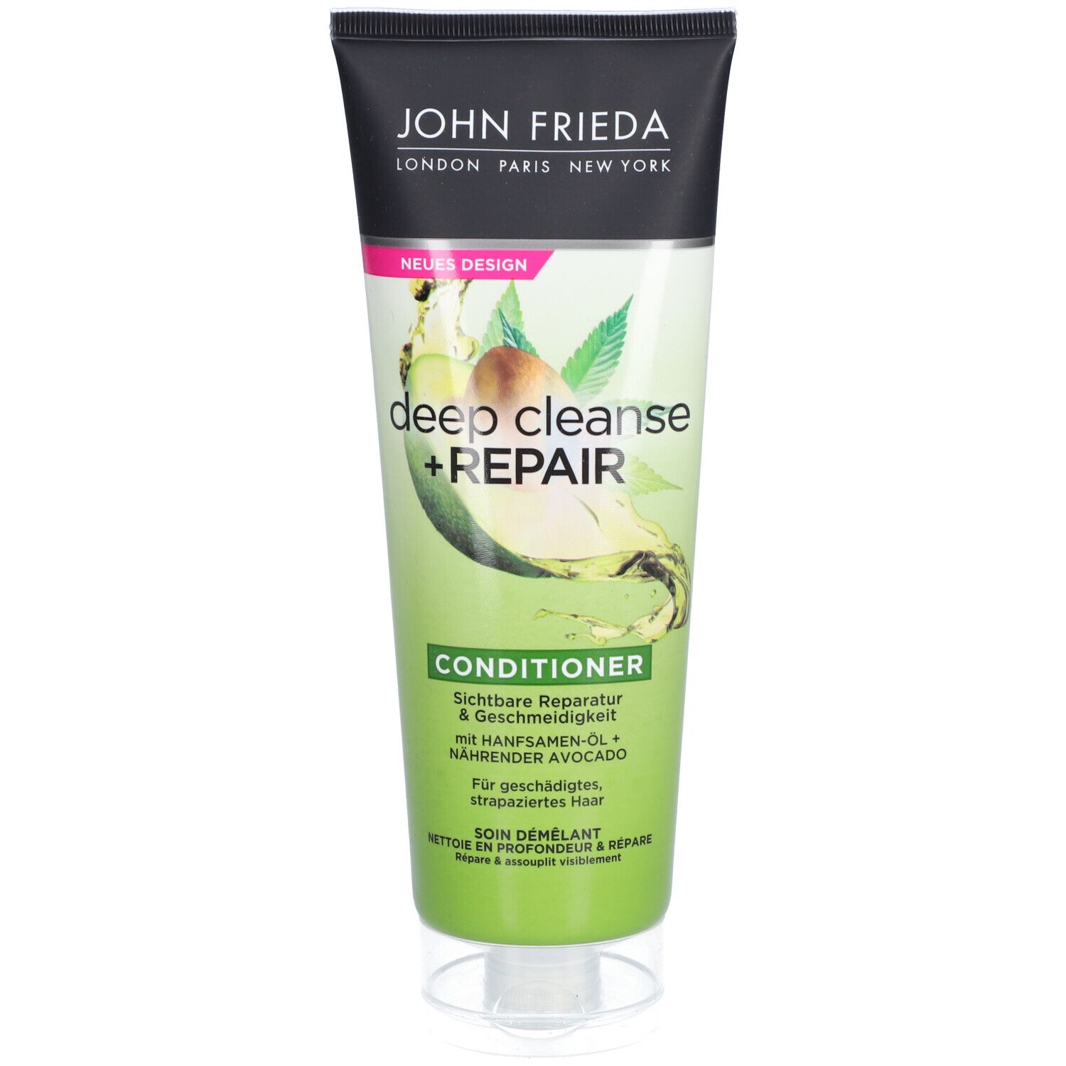 John Frieda Nettoyage en profondeur + Après-shampooing réparateur