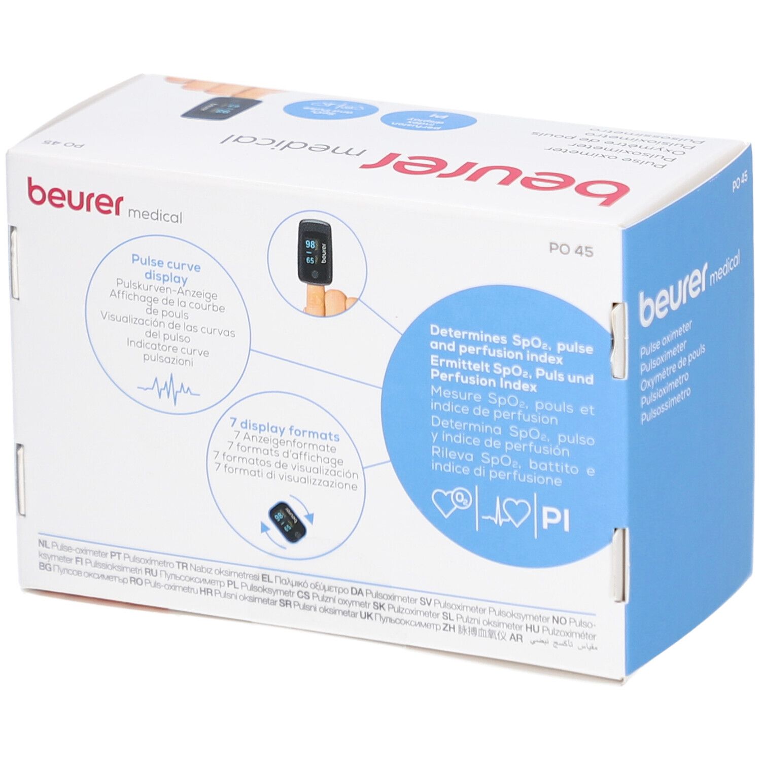 Beurer PO 45 Pulsoximeter schwarz