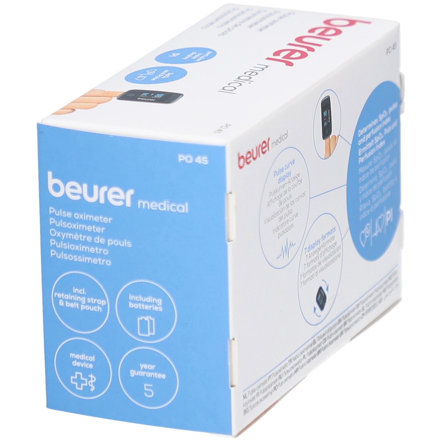 Beurer PO 45 Pulsoximeter schwarz