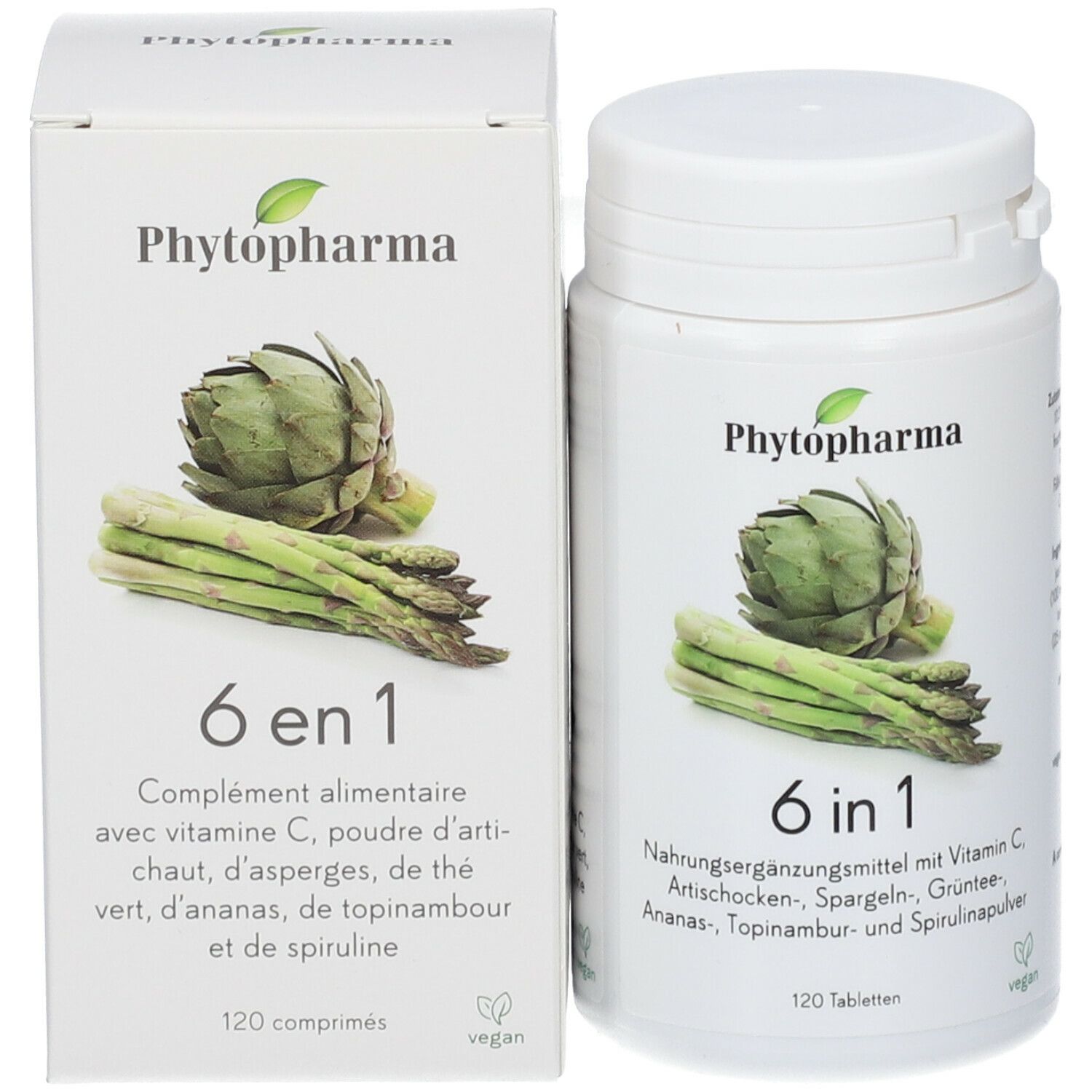 Phytopharma 6 In 1 120 St Shop Apothekeat