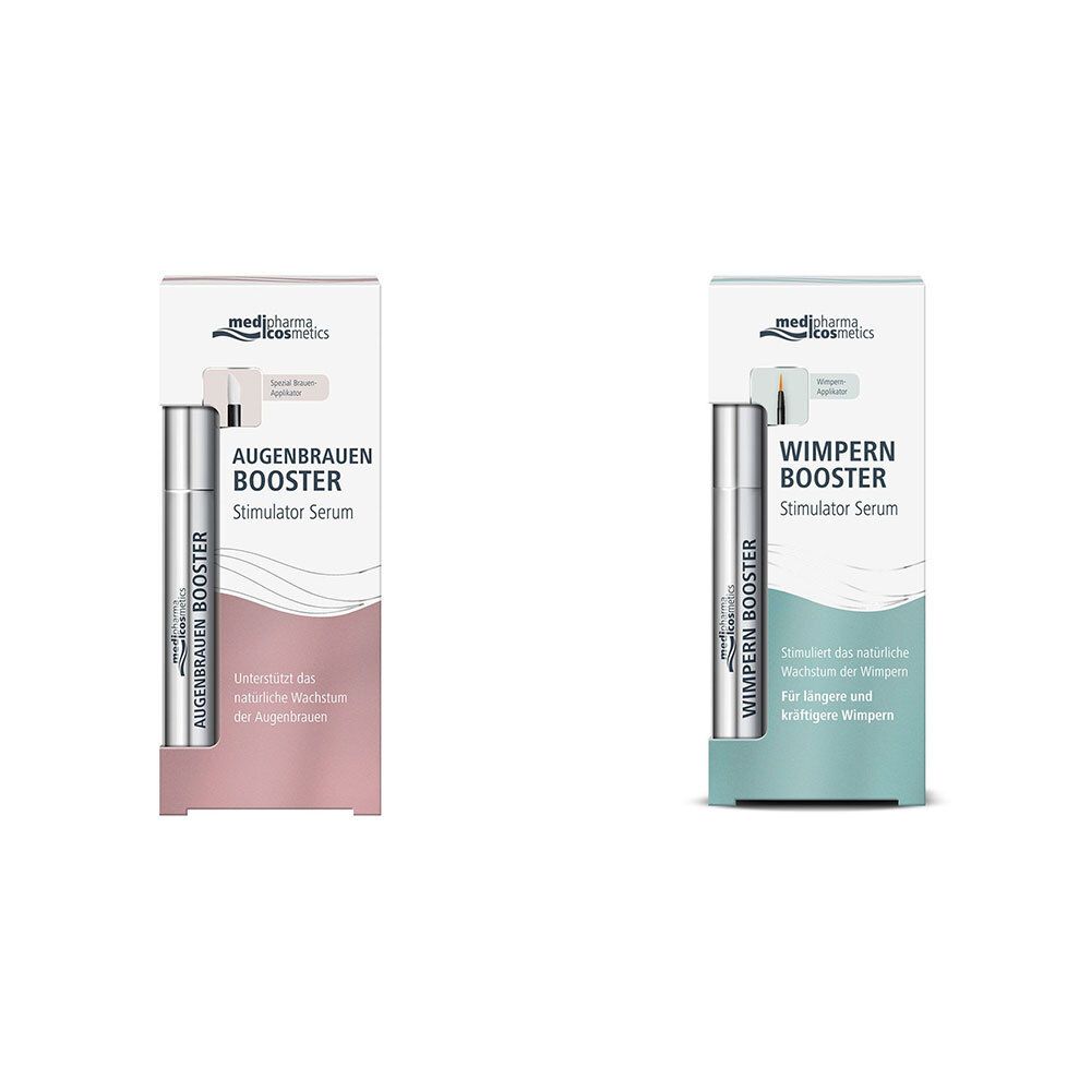 medipharma cosmetics Sérum stimulateur de sourcils + Booster Cils