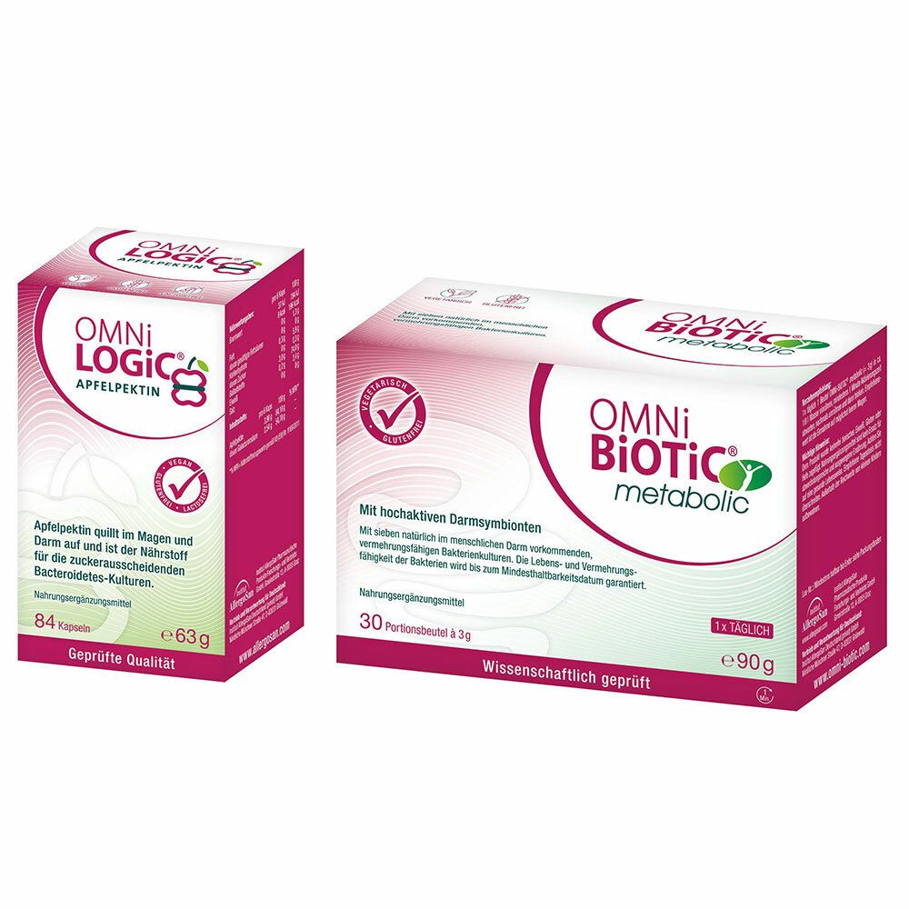OMNi-LOGiC® Pectine de pomme + OMNi-BiOTiC® metabolic