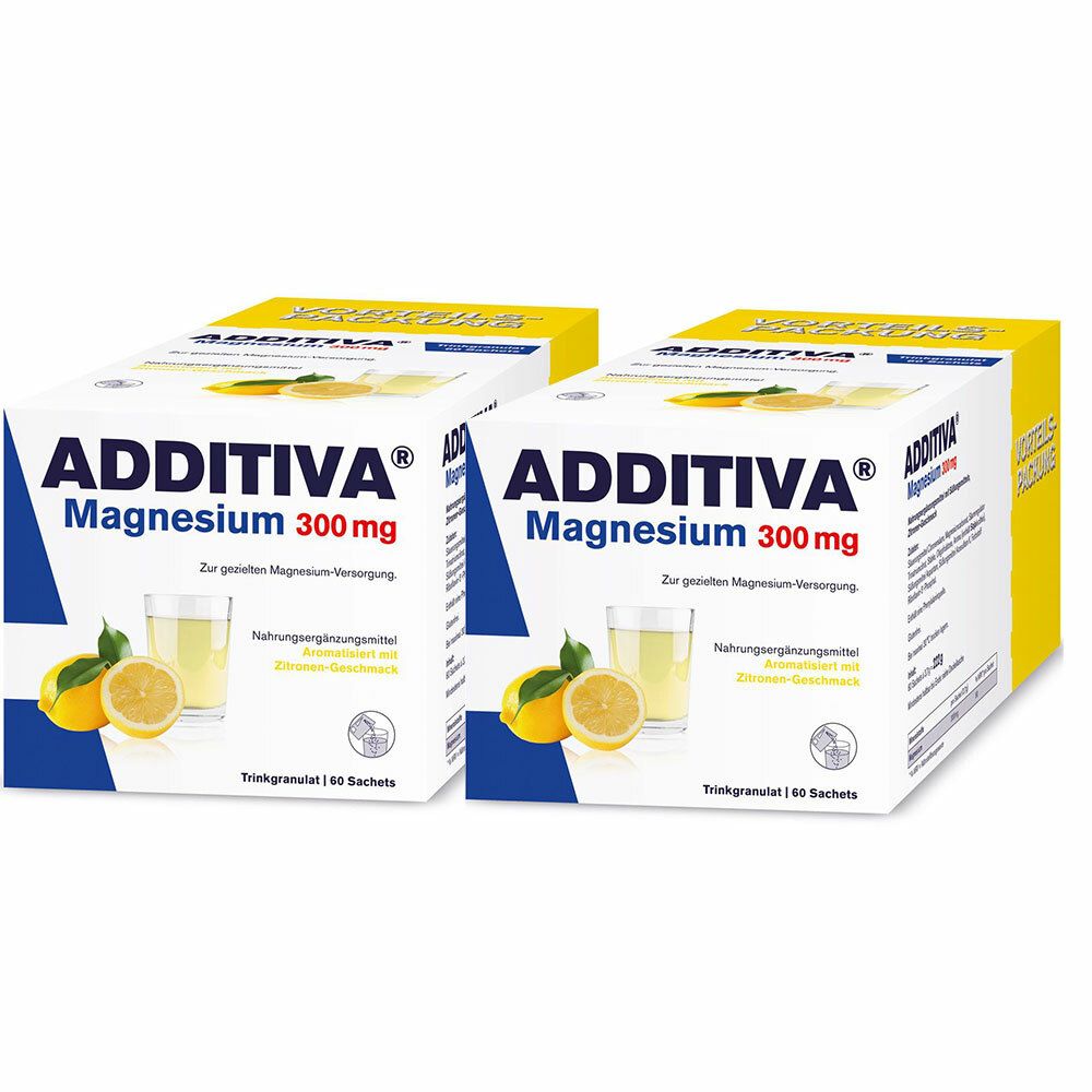 ADDITIVA® Magnesium 300 mg saveur citron