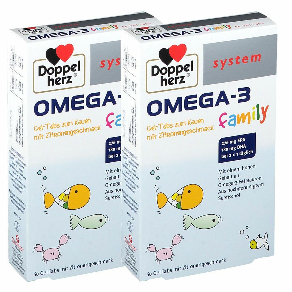 Doppelherz® system OMEGA-3 family