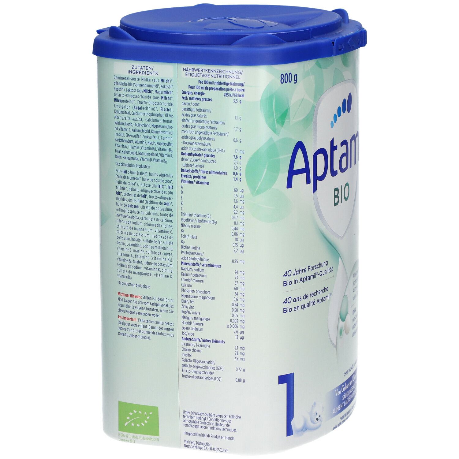 Aptamil® Bio 1 Säuglingsmilchnahrung