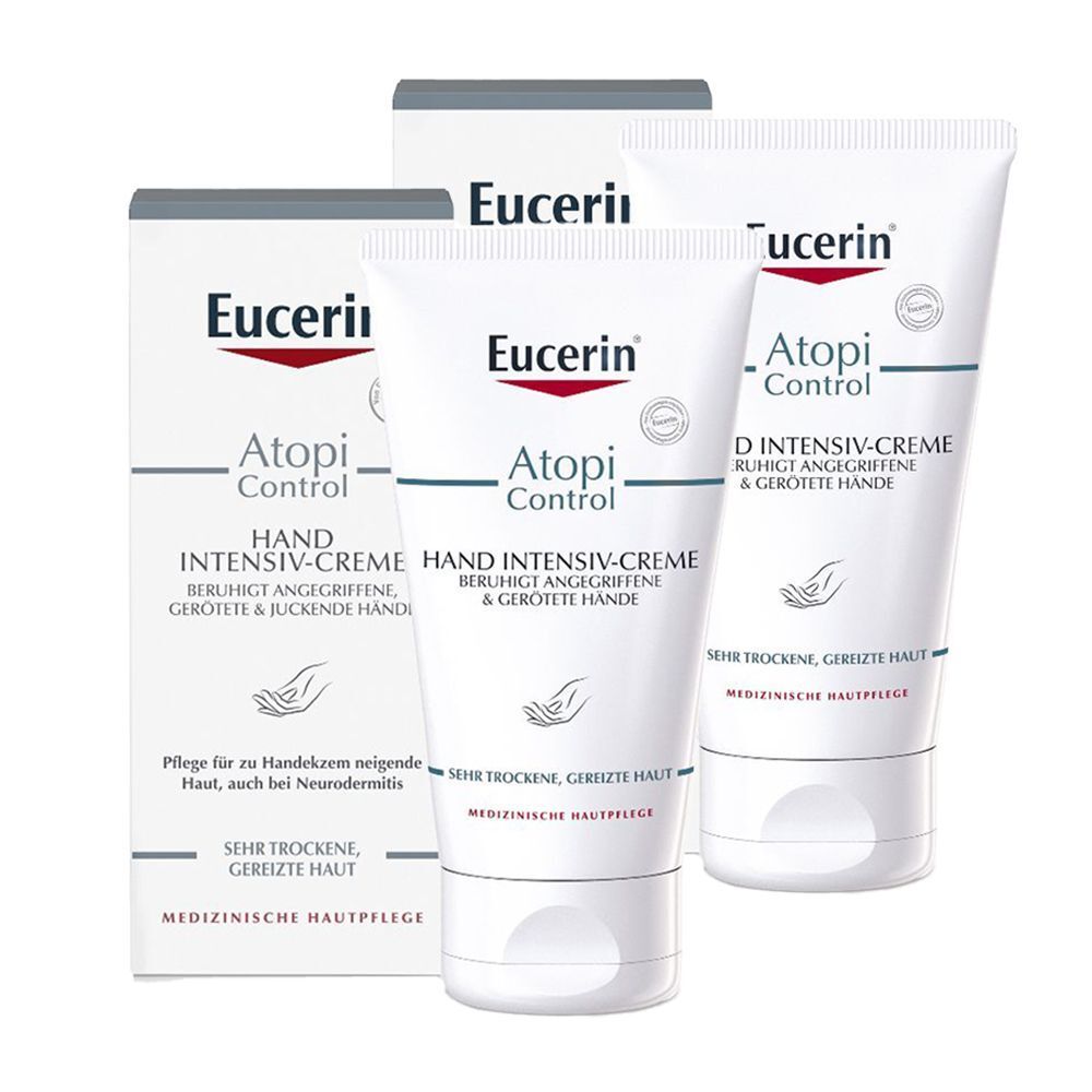 Eucerin® AtopiControl Hand IntensivCreme 2x75 ml shopapotheke.ch