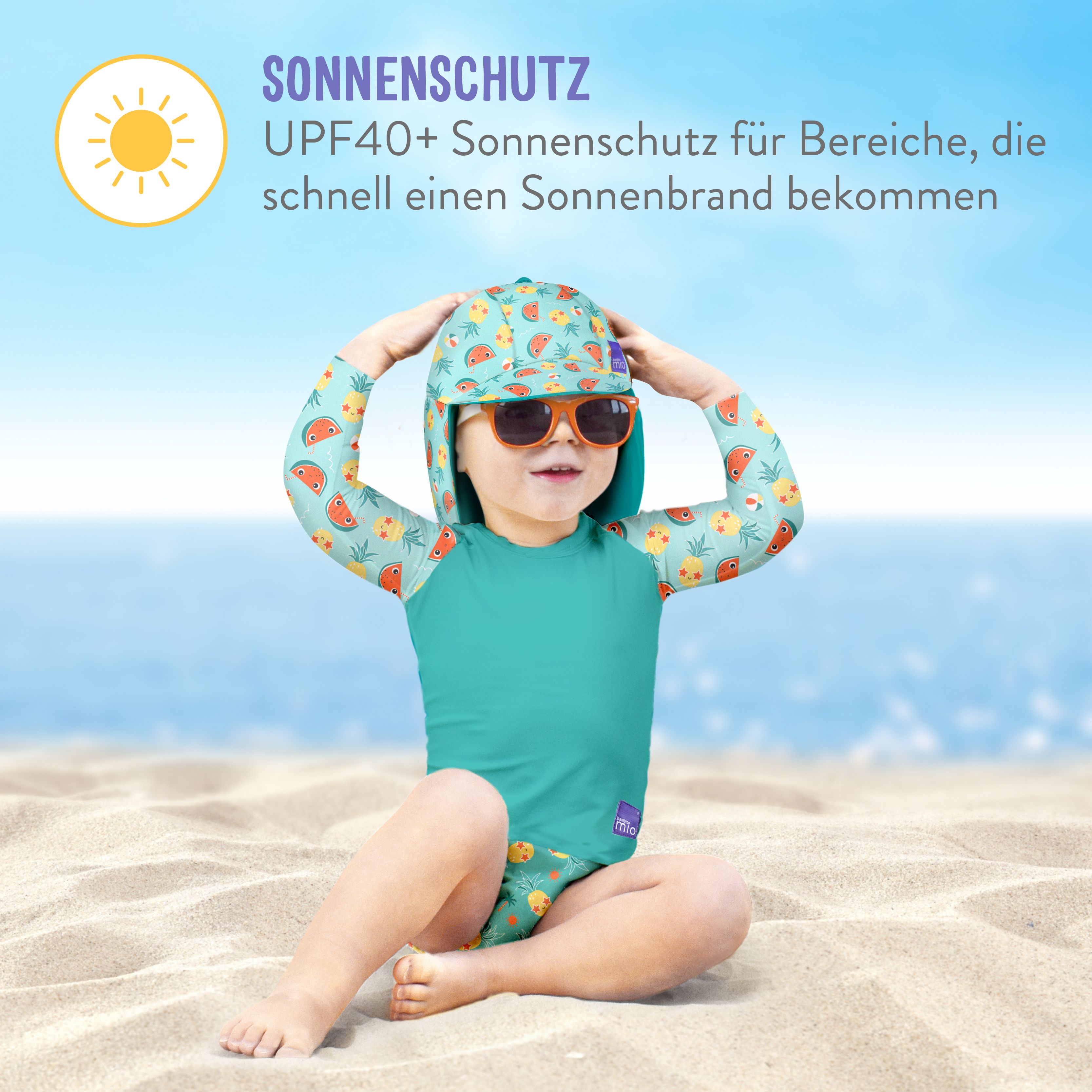 bambino mio Wende-Sonnenhut Nautisch