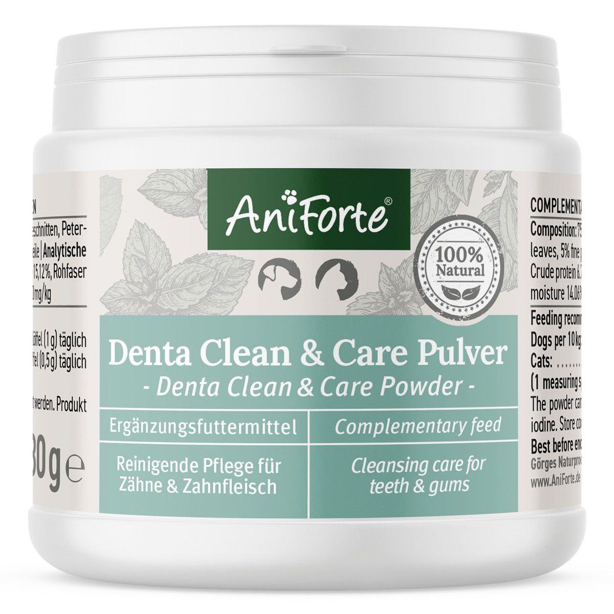 Denta Clean & Care Zahnstein-EX Pulver - AniForte®
