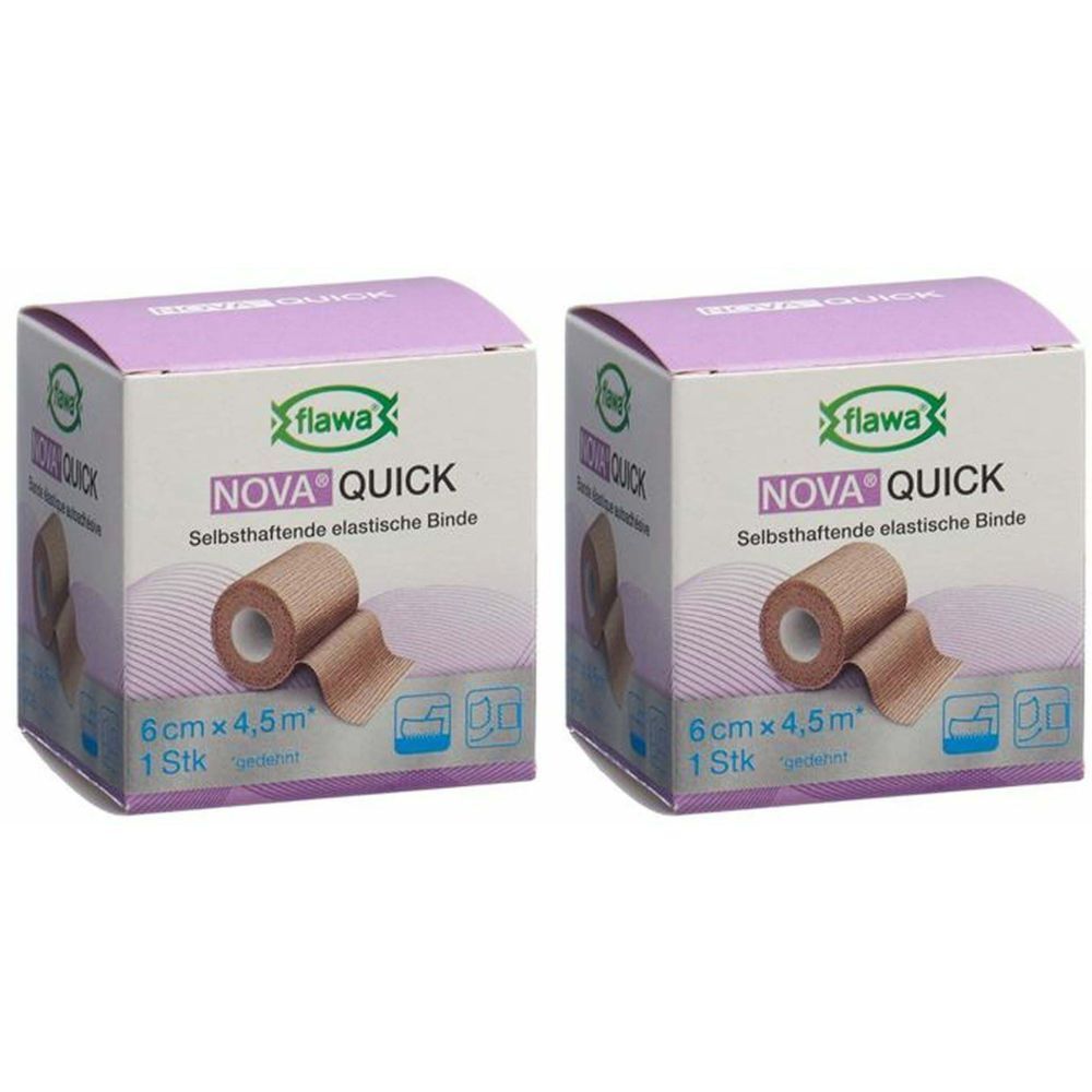 Flawa® Nova® Quick bande déchirable adhésive 6 cm x 4,5 m