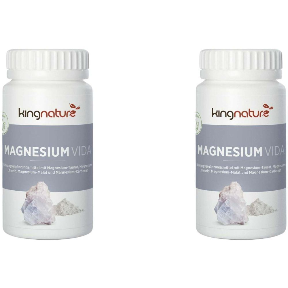 Kingnature Magnesium Vida Kaps 1020 mg Ds 60 Stk x2 2x60 St Kapseln