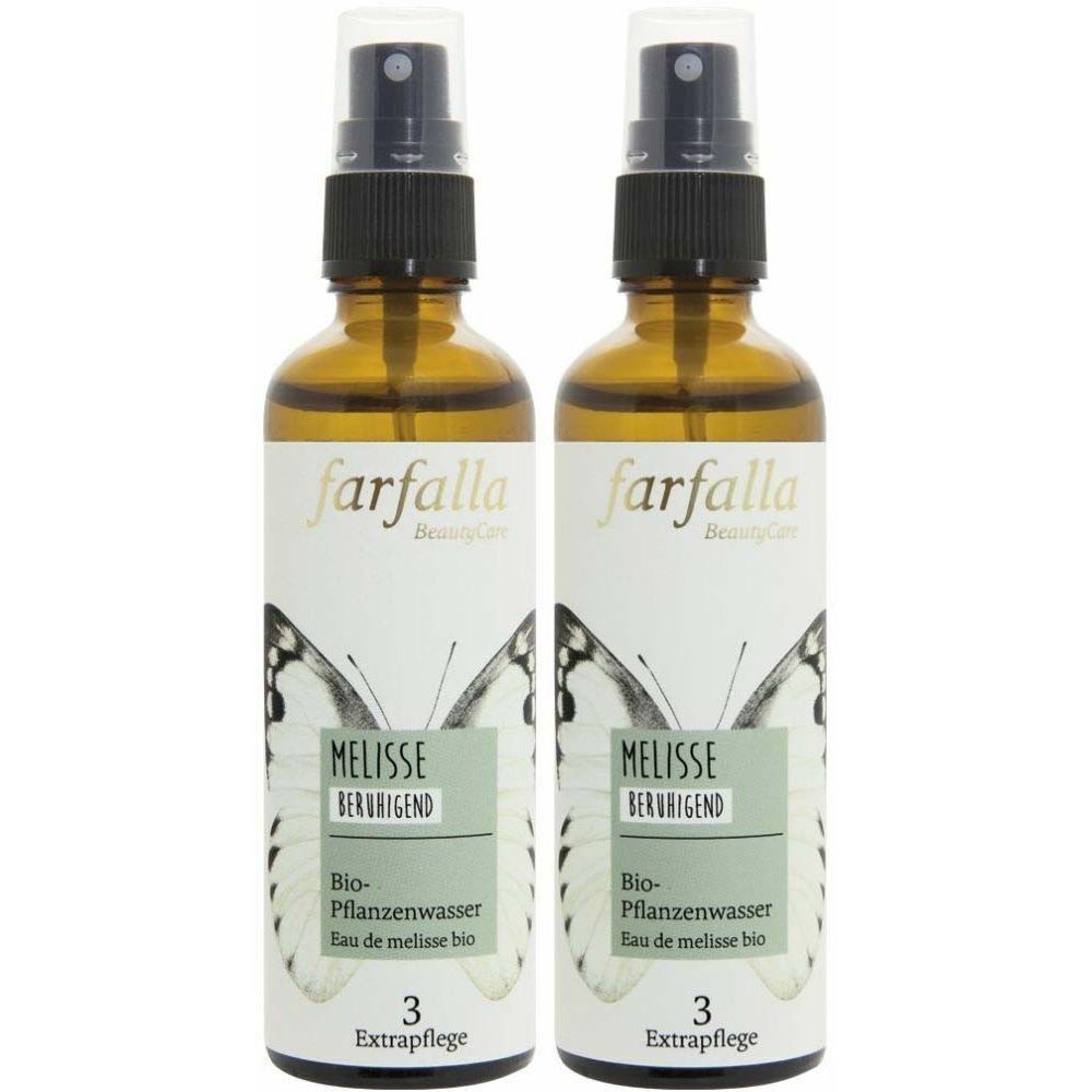 Farfalla Bio-Pflanzenwasser Melisse Spr 75 ml x2 2x75 Spray