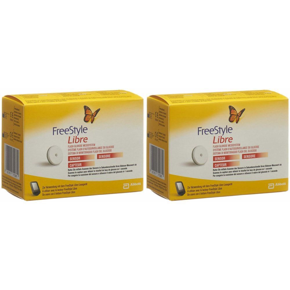 Abbott FreeStyle Libre - Système flash d'autosurveillance de glucose - Capteur
