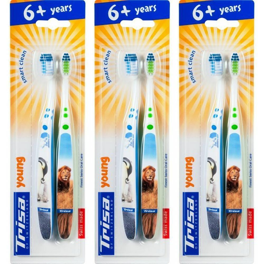 Trisa brosses à dents pour enfants duo