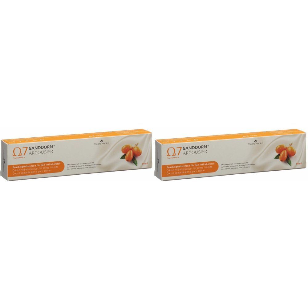 Sanddorn Argousier Feuchtigkeitscrème Tb 50 ml x2 2x50 Creme