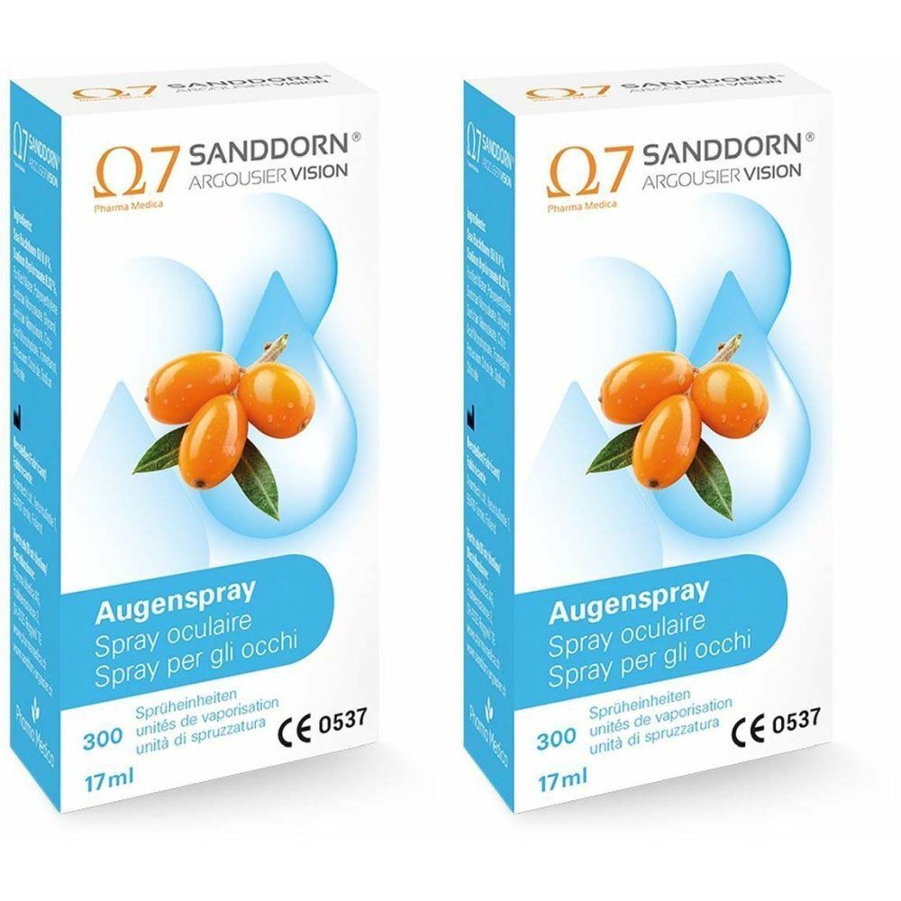 Oculea Sanddorn Argousier Vision Augenspray 17 ml x2 2x17 Dosierspray