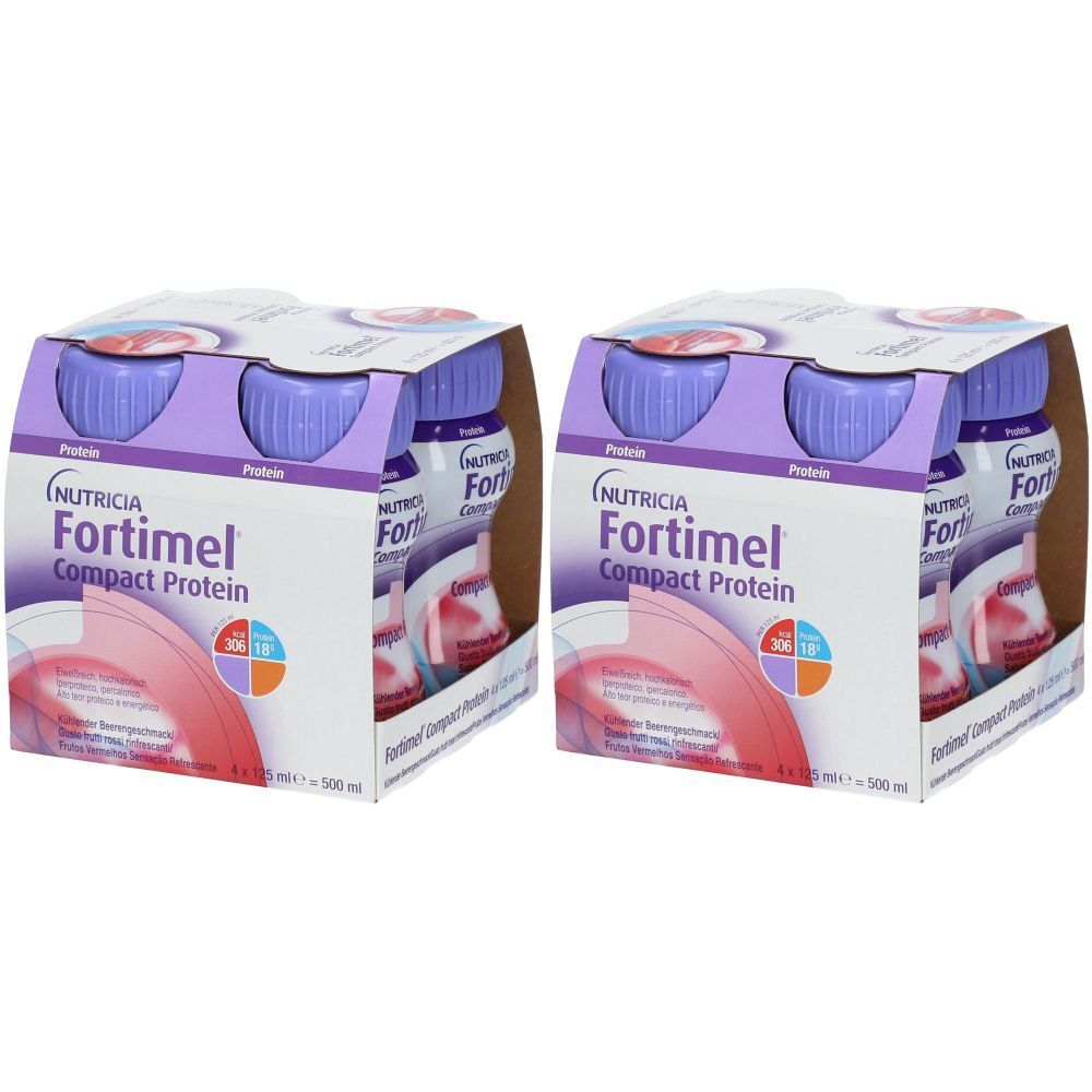 Nutricia Fortimel Compact Protéine Fruits rouges