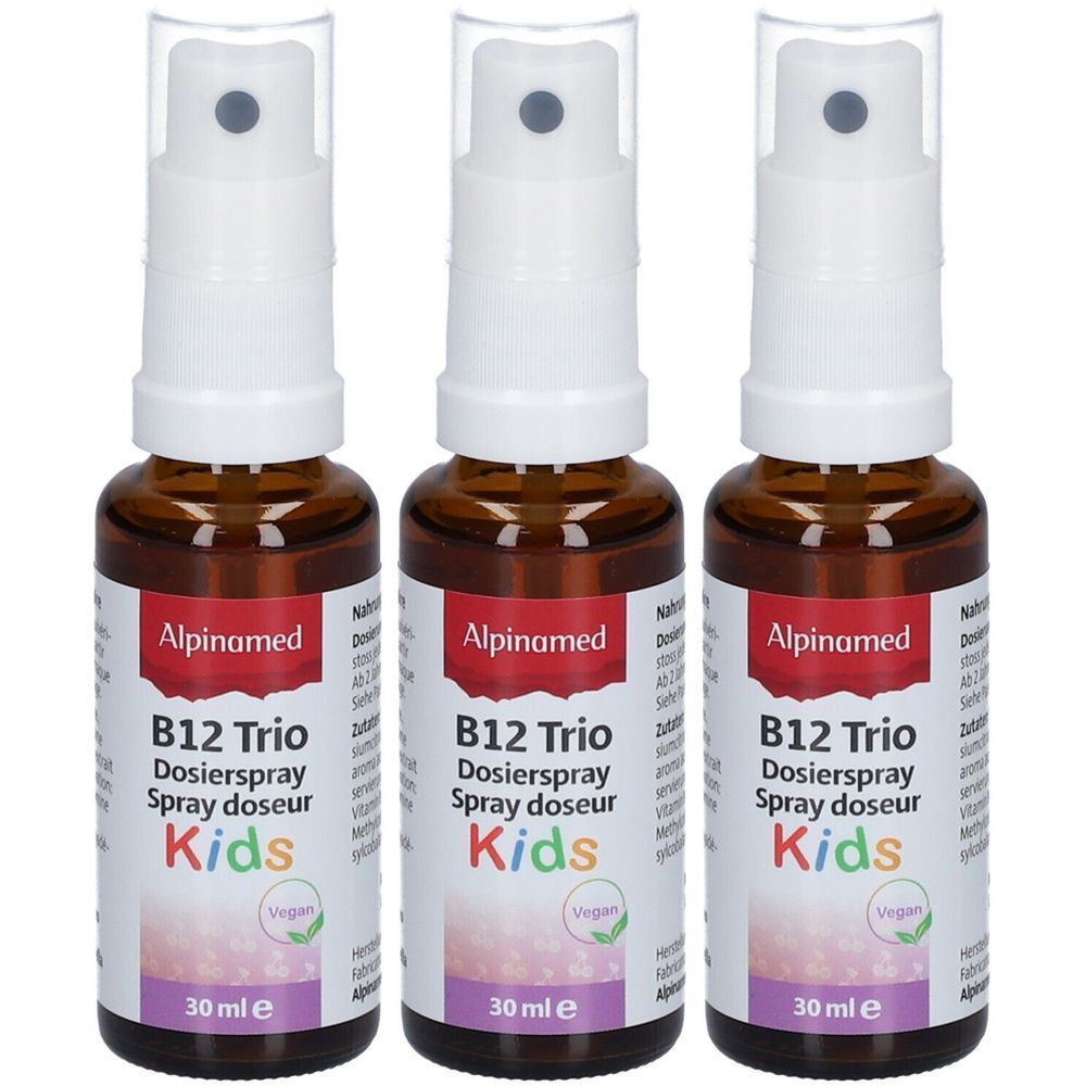 Alpinamed Vitamine B12 Trio Kids Spray doseur