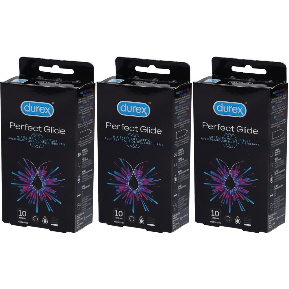 Durex Perfect glide Extra-geschmierte Kondome