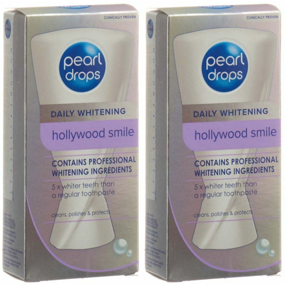Pearl Drops Holliwood smile Dentifrice blanchissant