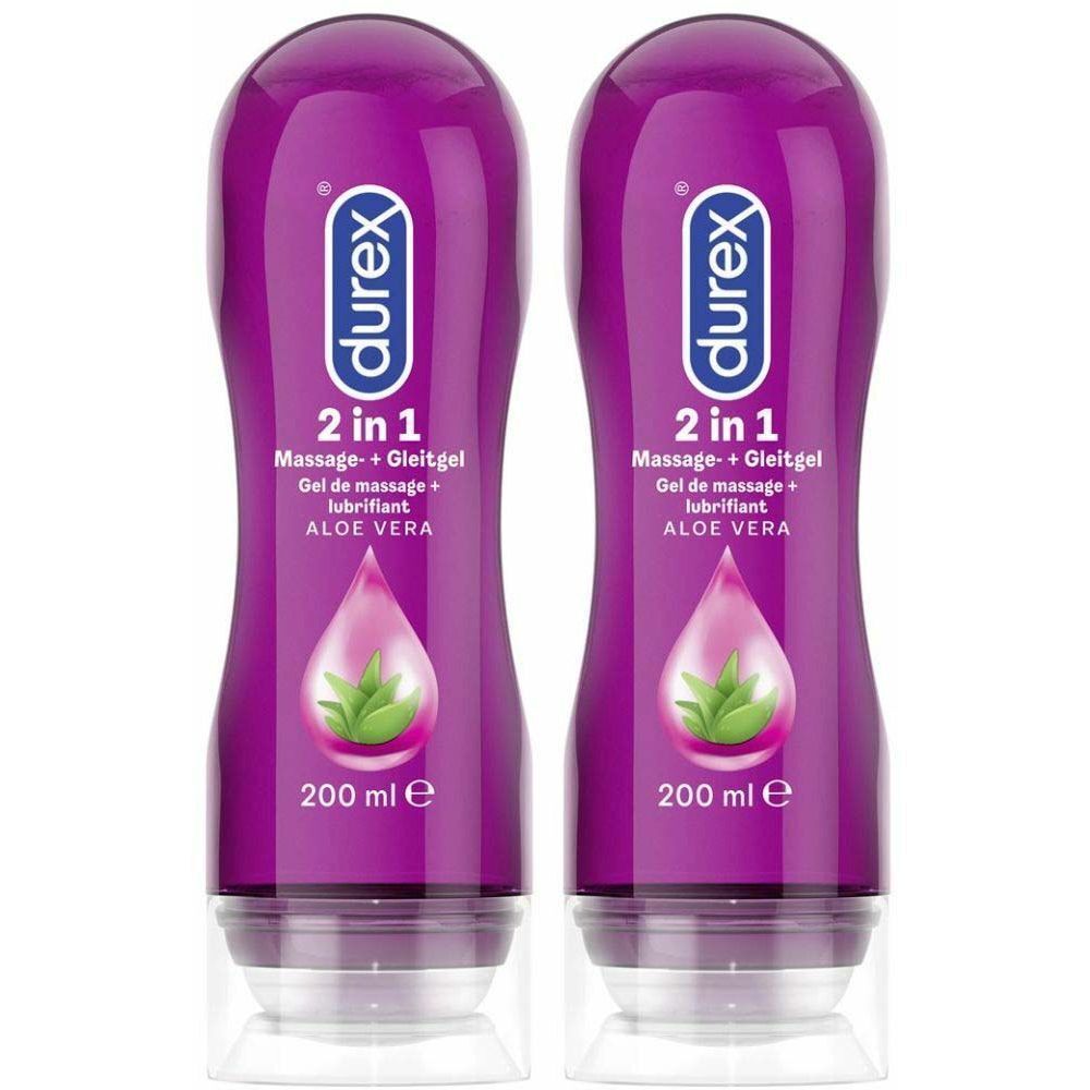 durex® 2 IN 1 Massage- UND Gleitgel