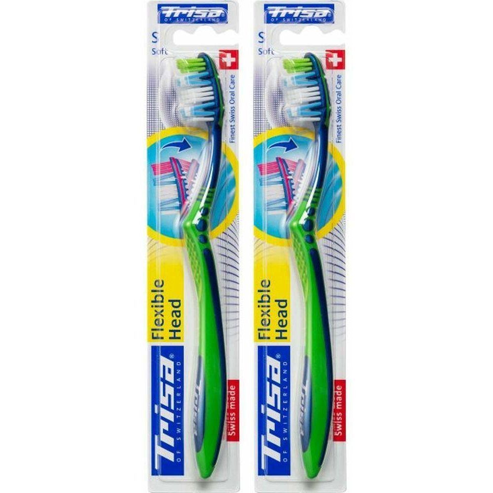 Trisa Brosse à dents souples Flexible head