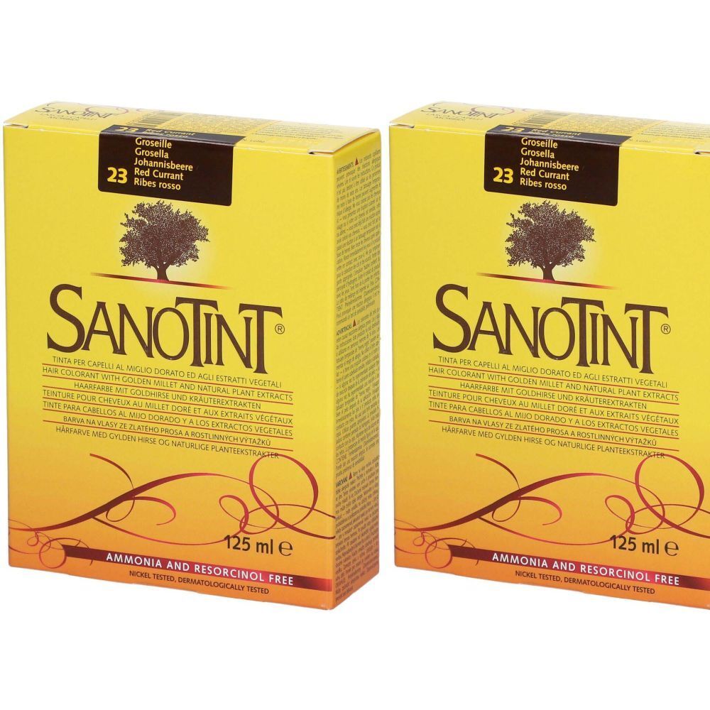 Sanotint® Teinture pour les cheveux 23 Groseille