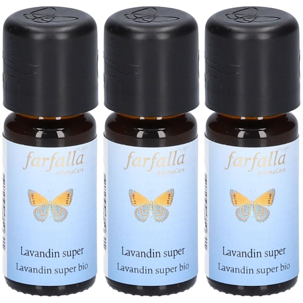 Farfalla Lavandin super Äth/Öl kbA 10 ml x3 3x10 Ätherisches Öl