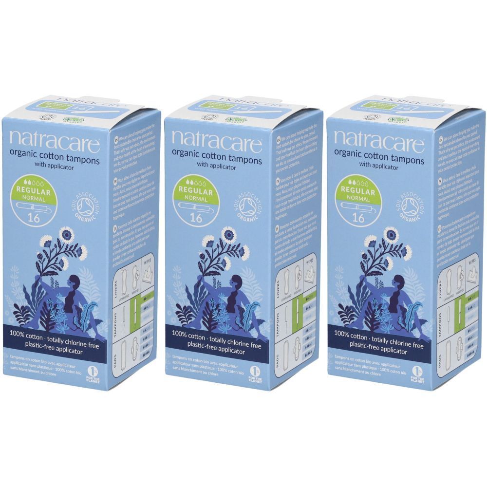 Natracare Tampons avec applicateur regular