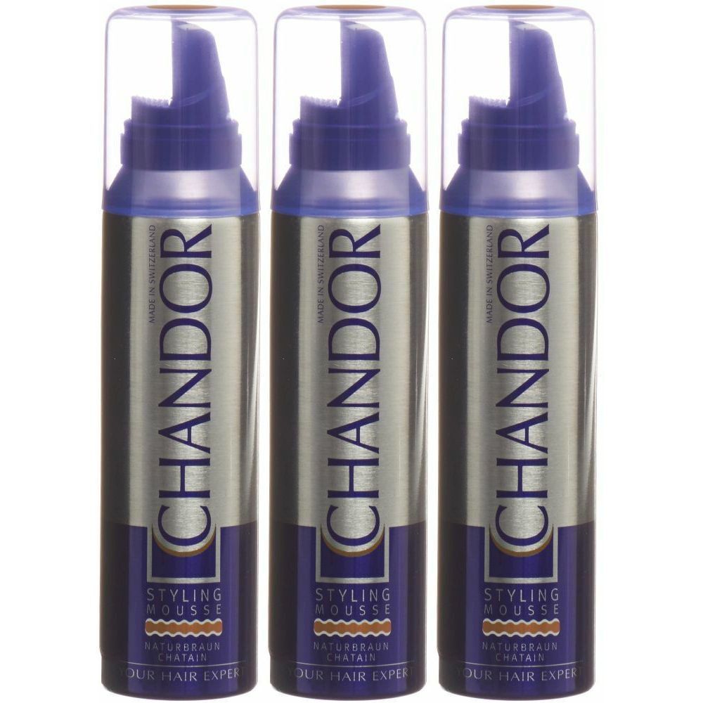 Chandor Colour Mousse coiffante Brun Naturel