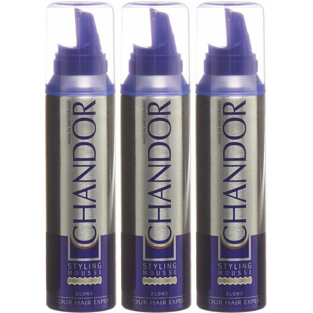 Chandor Colour Mousse coiffante blonde