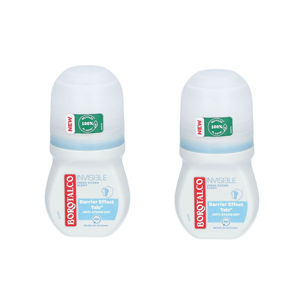 Borotalco Déodorant Invisible fresh roll-on