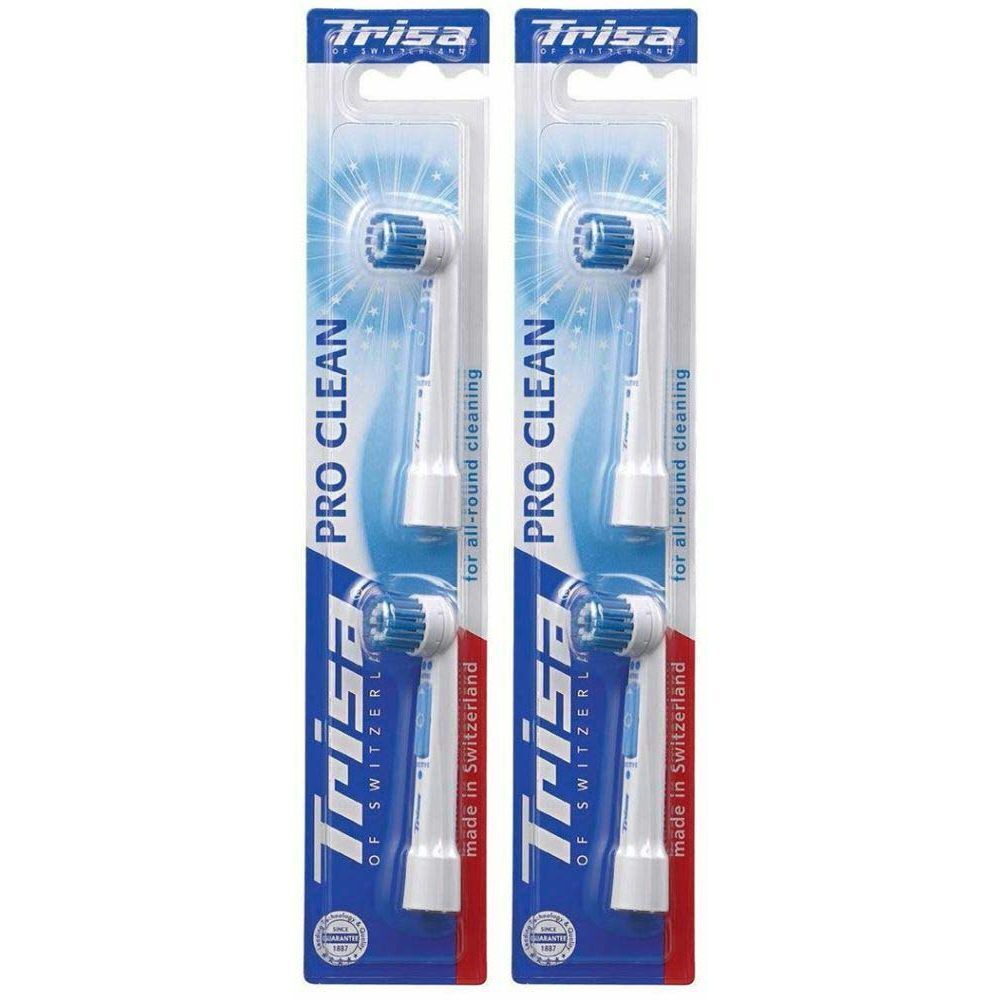 Trisa Têtes de recharges de brosses à dents Pro clean