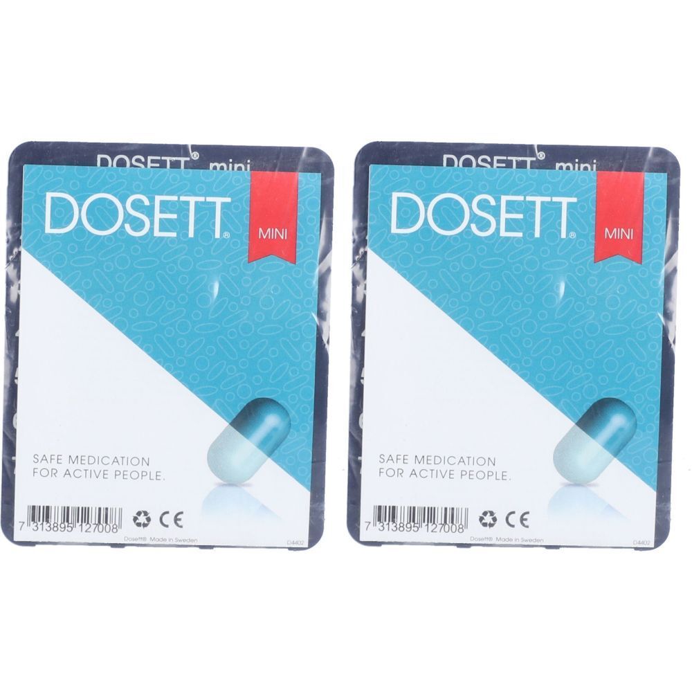 Dosett® Mini Pilulier semaine (7 x 3)