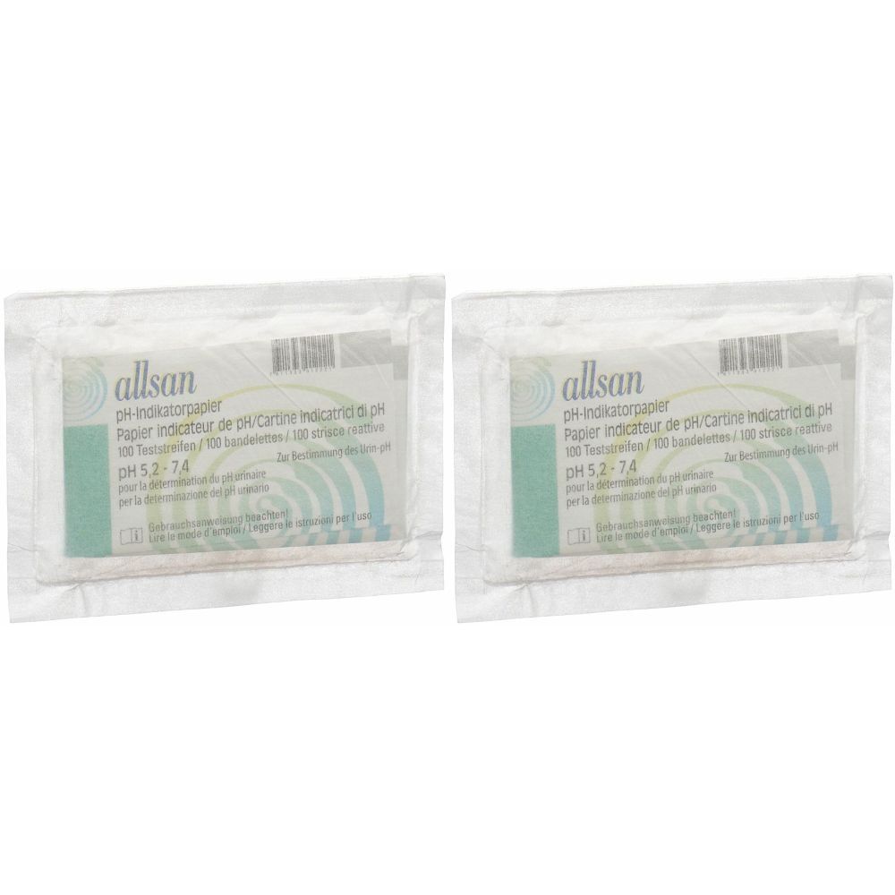 Allsan papier indicateur de pH
