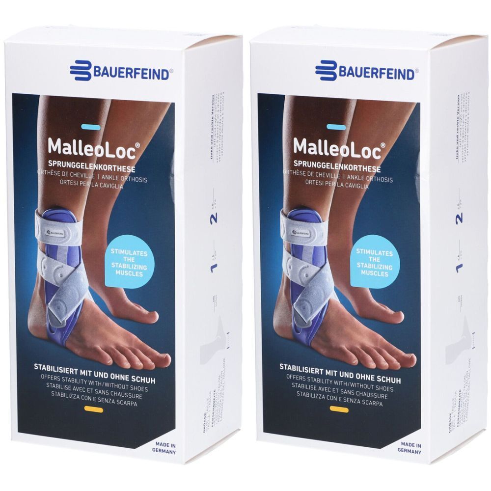 Bauerfeind MalleoLoc® Knöchelorthese Größe 2 links