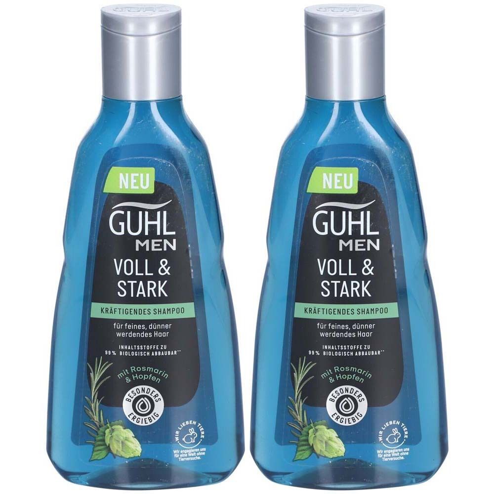 Guhl MEN Shampooing fortifiant plein et fort