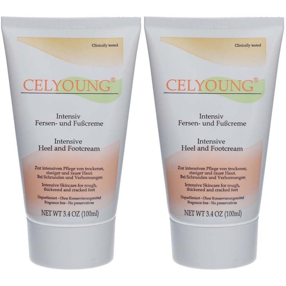 Celyoung Crème intensive pour les talons et les pieds