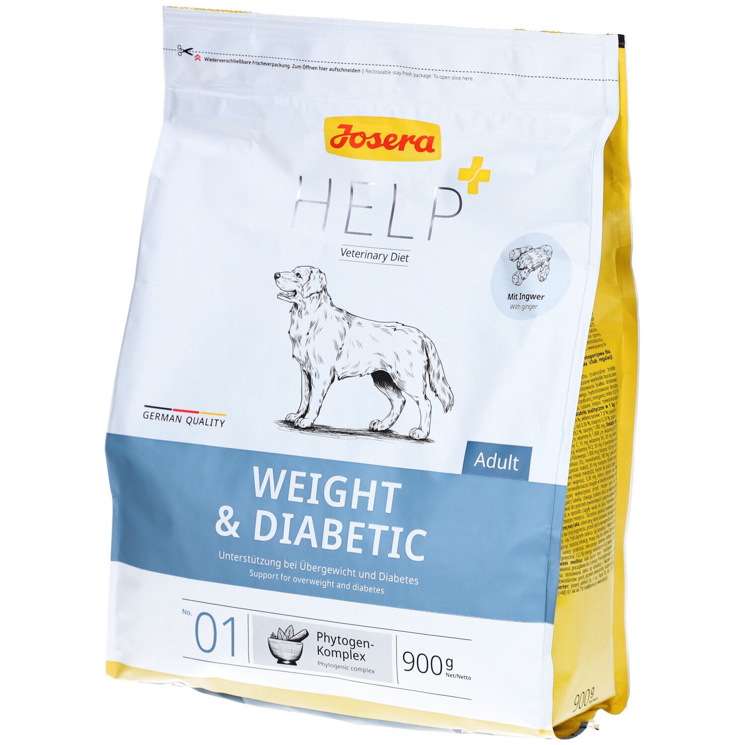 Josera Weight & Diabetic Dog dry 0,9 kg 900 g