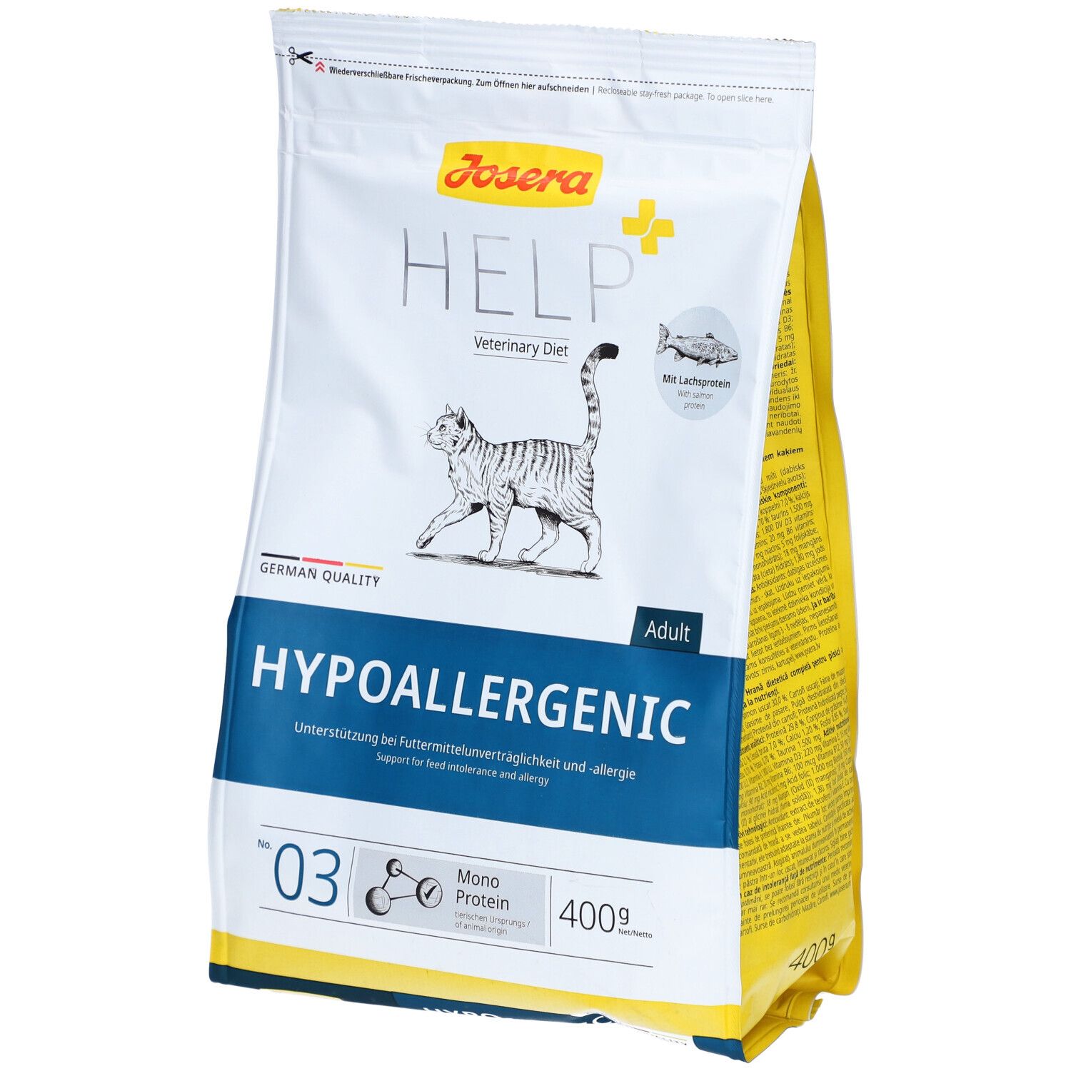 Josera Hypoallergenic Cat dry 400 g