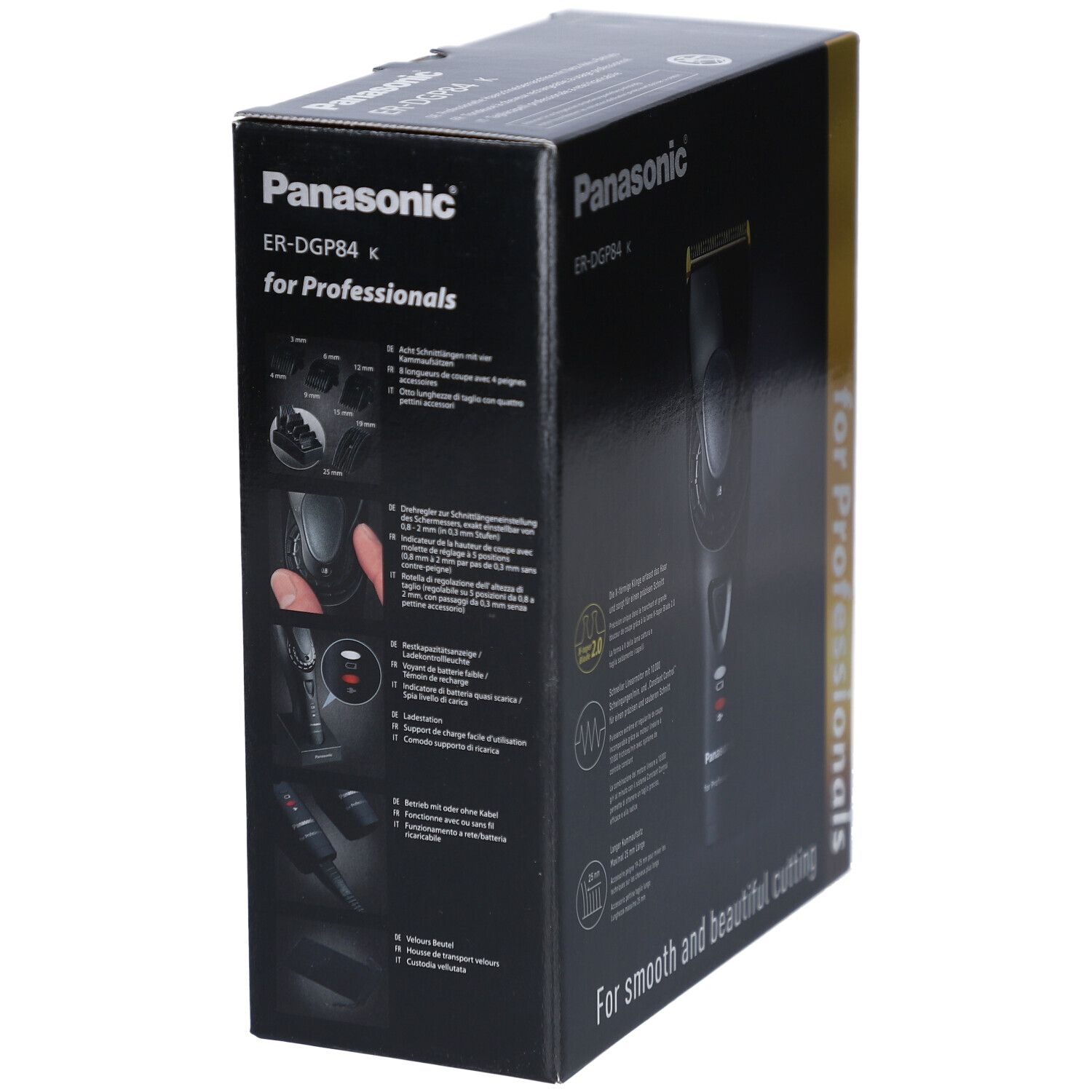 Panasonic ER-DGP84 K Professioneller Haarschneider 0,8–2,0 mm