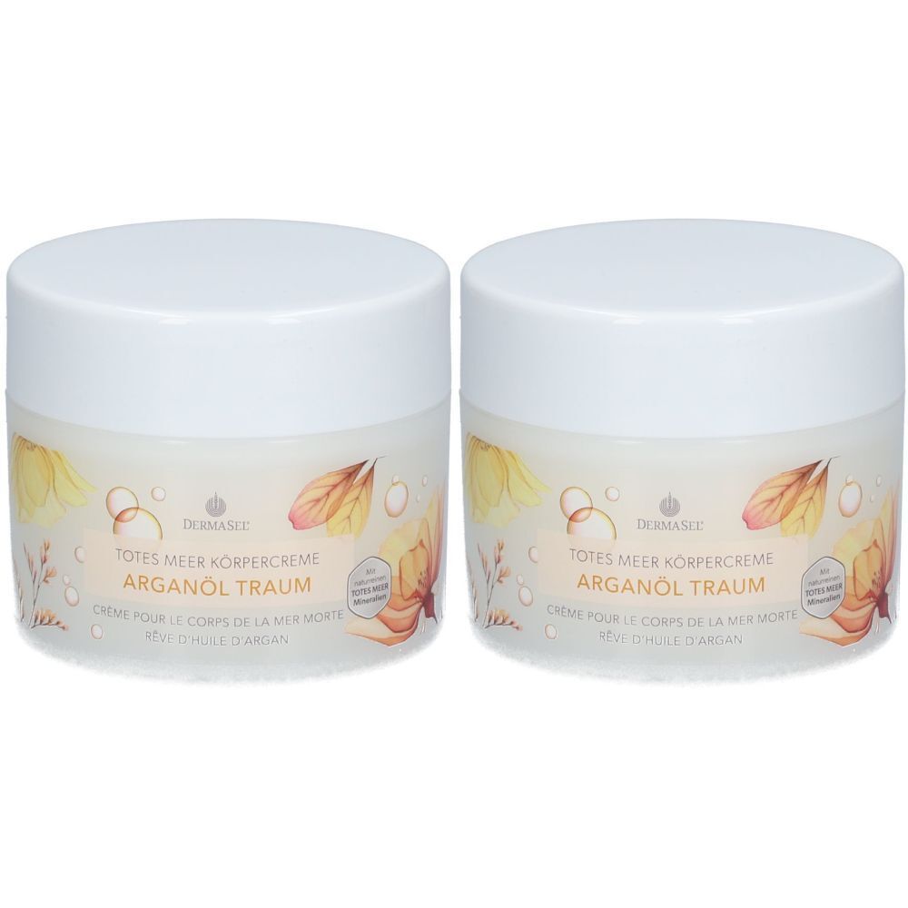 Dermasel® Crème pour le corps Rêve de la Mer Morte à l'huile d'argan