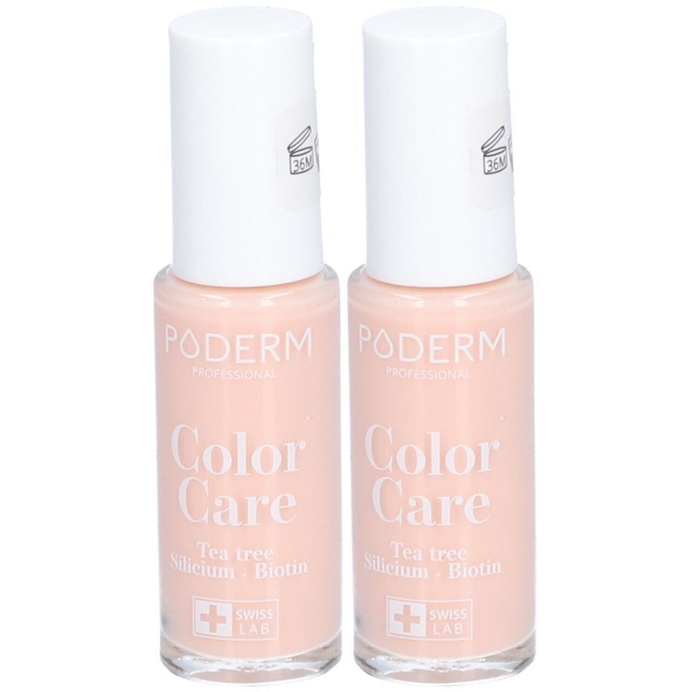 Poderm Color Care Vernis à ongles Tea Tree No 903 Rose Poudrée