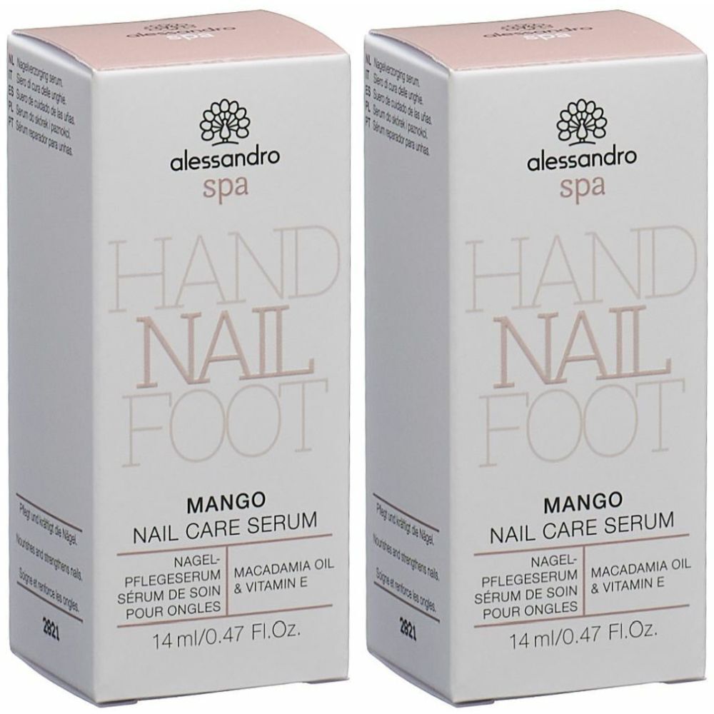 Alessandro Spa Sérum pour les ongles à la mangue