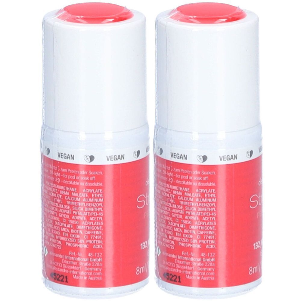 Alessandro Striplac Végan - Peel or Soak Vernis à ongles N°132 Joy is back - Paillettes