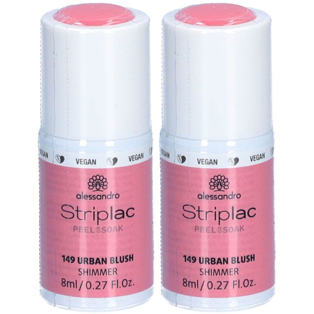 Alessandro Striplac Végan - Peel or Soak Vernis à ongles N°149 Urban Blush