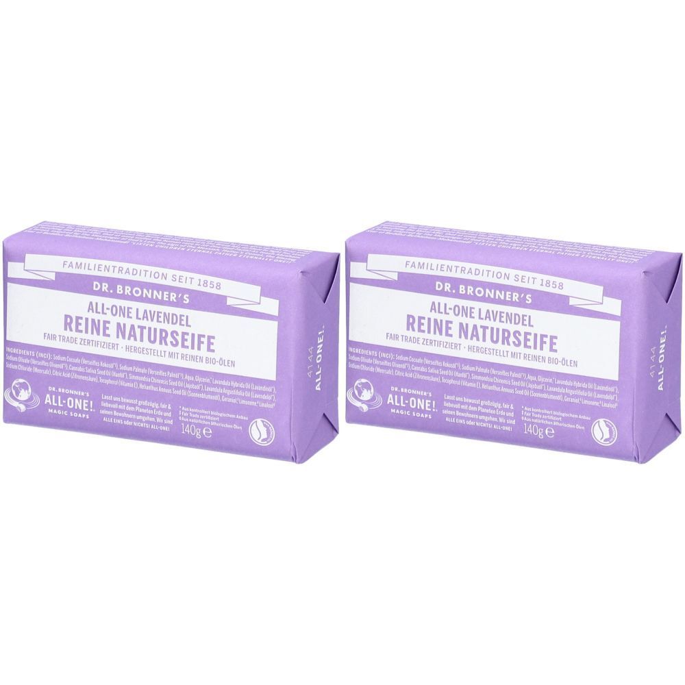 Dr.bronner's Savon doux à la lavande tout-en-un