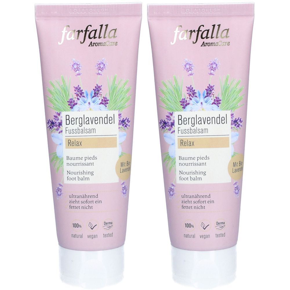 Farfalla Berglavendel Relax Baume pieds