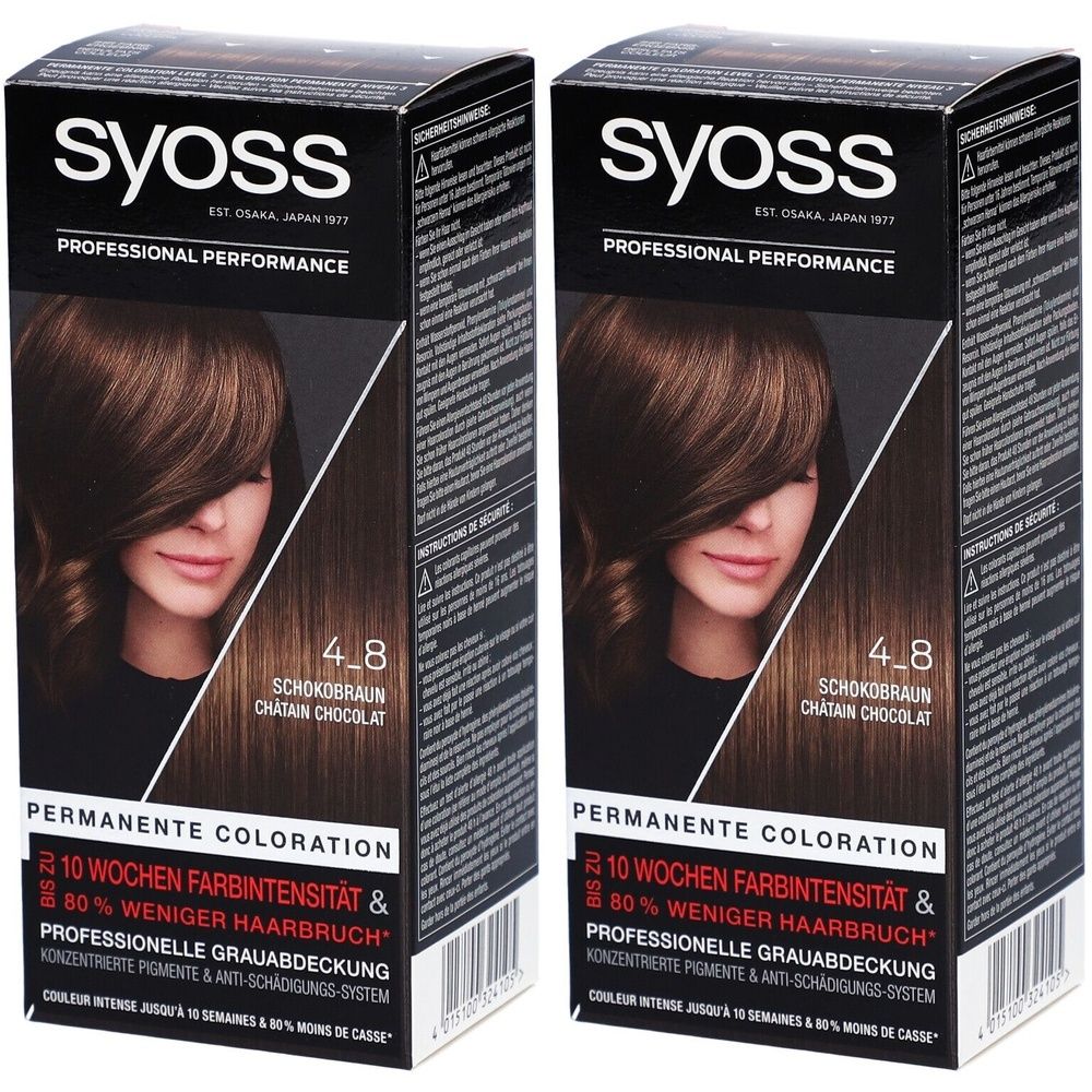 Syoss Coloration 4-8 Châtain Chocolat